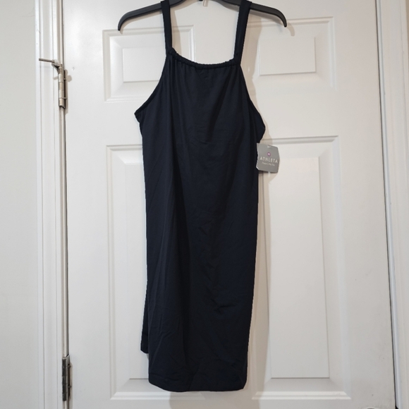 Athleta Kokomo Black Swim Dress - Picture 2 of 13